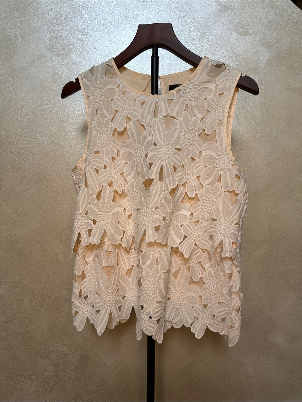 Dolce Vita Jimena ivory top sz medium, new with tags